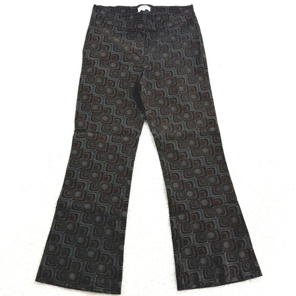 Avenue Montaigne Womens Geometric Print Stretch Pants Size 6 - Picture 2 of 6